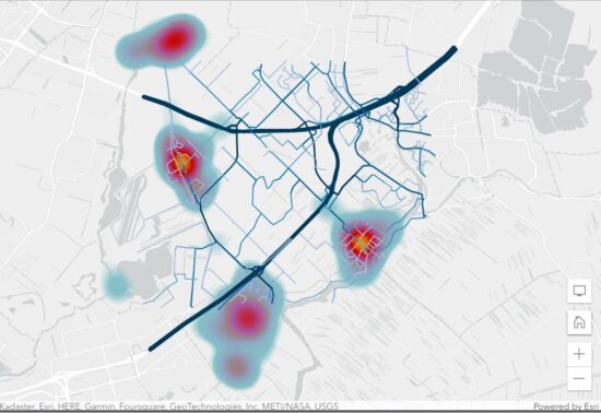 Verkeer op de kaart: digitaliseren met GIS